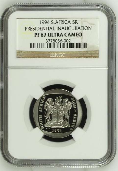 " Highly Graded " PF67 Ultra Cameo 1994 R5 Presidential Inauguration